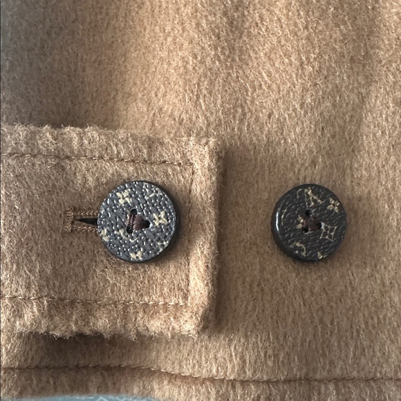 Louis Vuitton Camel Pea Coat - Picture 8 of 8